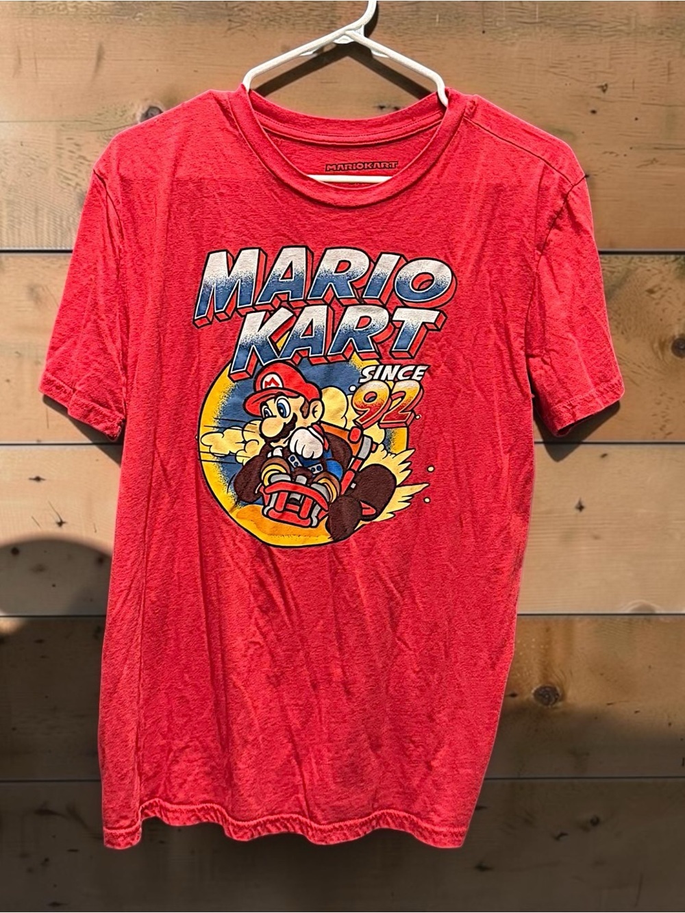 Nintendo Mario Kart Red Graphic Short Sleeve Tee XL